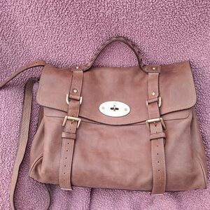Mulberry Tan Leather Tote
